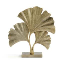 Gingko Metal Leaf Ornament - thumbnail 3