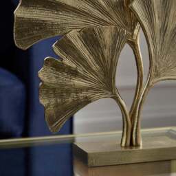 Gingko Metal Leaf Ornament - thumbnail 2
