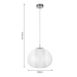 Harnell Gold Adjustable Pendant Light - thumbnail 5