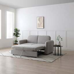 Finty Soft Boucle 2 Seater Pop Up Trundle Sofa Bed - thumbnail 3
