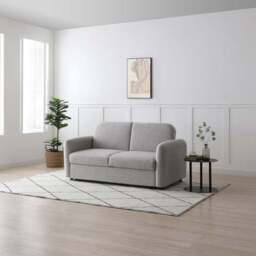 Finty Soft Boucle 2 Seater Pop Up Trundle Sofa Bed - thumbnail 2
