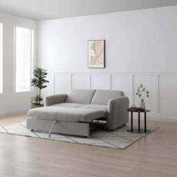 Finty Soft Boucle 2 Seater Pop Up Trundle Sofa Bed - thumbnail 4