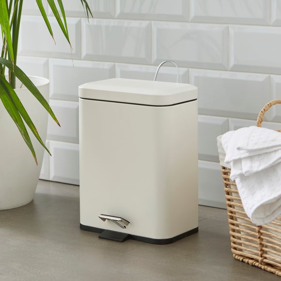 Rectangular 5L Bathroom Recycling Bin - image 1