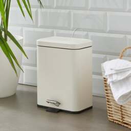 Rectangular 5L Bathroom Recycling Bin