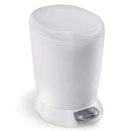 Simplehuman 6L Plastic Round Bathroom Pedal Bin