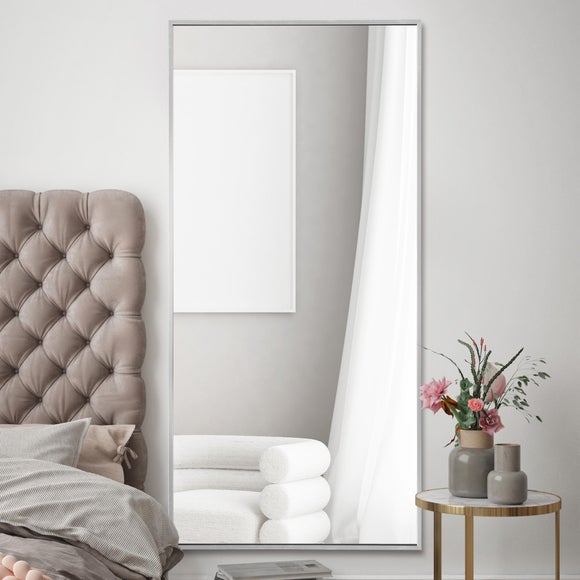 Artus Aluminium Edged Full Length Wall Mirror - image 1