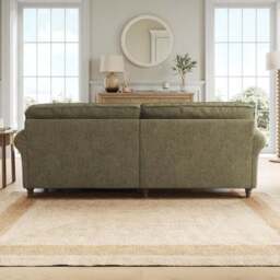 Flori Soft Chenille Corner Chaise Sofa - thumbnail 3