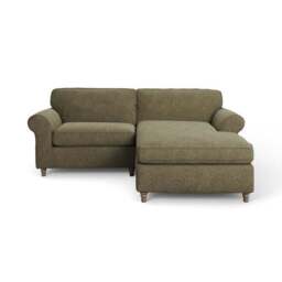 Flori Soft Chenille Corner Chaise Sofa - thumbnail 6