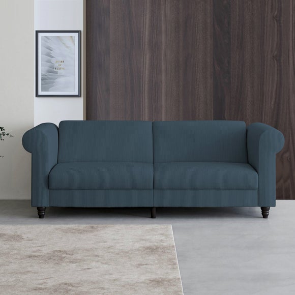 Felix 3 Seater Corduroy Sofa Bed - image 1