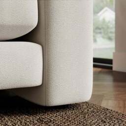 Magnus Cosy Weave Snuggle Sofa - thumbnail 4