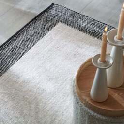 Seb Border Wool Rug - thumbnail 6
