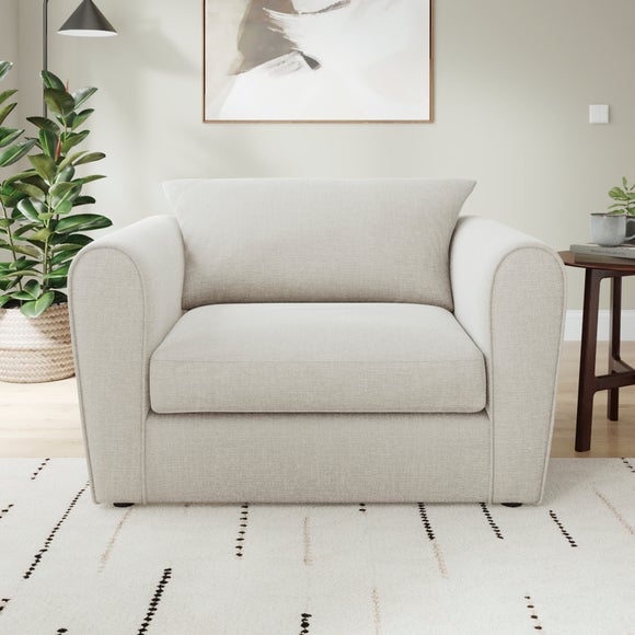 Blake Soft Texture Chenille Snuggle Chair - image 1