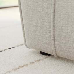 Blake Soft Texture Chenille Snuggle Chair - thumbnail 4