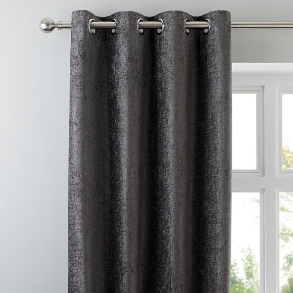 Chenille Eyelet Curtains (Blackout Available) - image 1