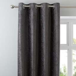 Chenille Eyelet Curtains (Blackout Available) - thumbnail 1