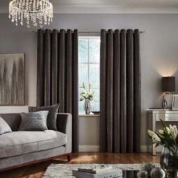 Chenille Eyelet Curtains (Blackout Available) - thumbnail 2
