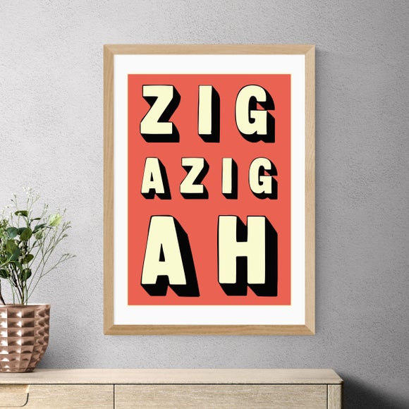 East End Prints Zigazigah Print - image 1
