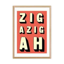 East End Prints Zigazigah Print - thumbnail 2