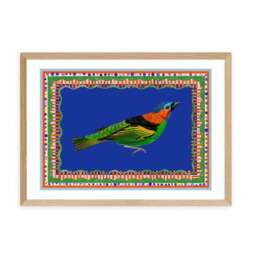 East End Prints Birdframe Tanager Print - thumbnail 2