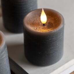 Cedar & Sage Set of 3 LED Candles - thumbnail 2