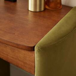 Frankie Compact Dressing Table Set with Mirror and Stool - thumbnail 4