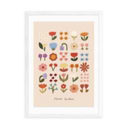 East End Prints Flower Garden Soft Pink Print by Kid of the Village - thumbnail 2