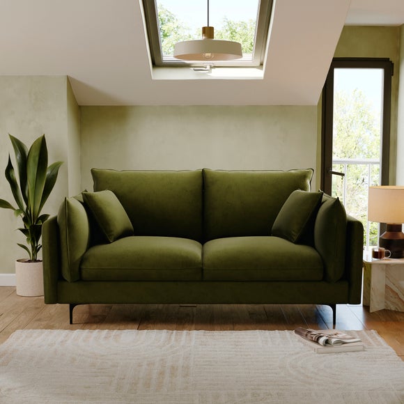 Ruby Velvet 3 Seater Sofa
