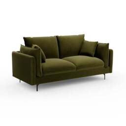 Ruby Velvet 3 Seater Sofa - thumbnail 6