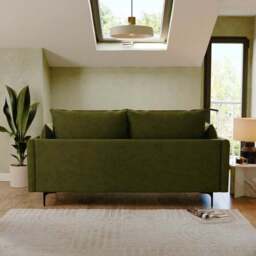 Ruby Velvet 3 Seater Sofa - thumbnail 3