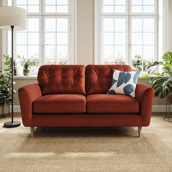 Sven Opulent Velvet 2 Seater Sofa - image 1