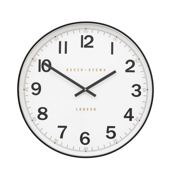 Cedar & Sage Whitby Round Wall Clock - image 1