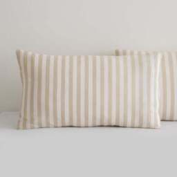 Durham Stripe 100% Cotton Duvet Cover and Pillowcase Set - thumbnail 2