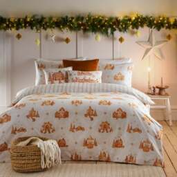 Gretel 100% Cotton Duvet Cover and Pillowcase Set - thumbnail 1