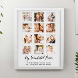 Personalised Multi Photo Frame - thumbnail 1