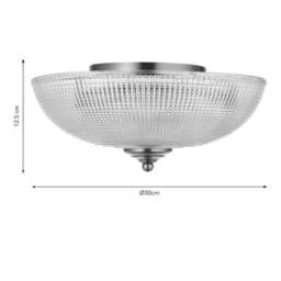 Amesbury 2 Light Flush Ceiling Light - thumbnail 6