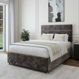 Luxury Chenille Universal Divan Base - thumbnail 1