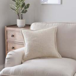 Westcott Cotton Slub Square Cushion