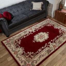 Lotus Premium Aubusson Rug - thumbnail 1