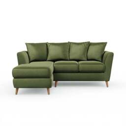 Bess Corner Chaise Sofa, Opulent Velvet - thumbnail 6