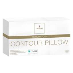Dorma TENCEL Blend Memory Foam Back Sleeper Contour Pillow - thumbnail 6