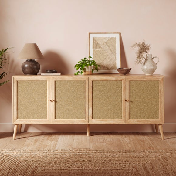 Jordyn Extra Wide Sideboard, Mango Wood Effect - image 1