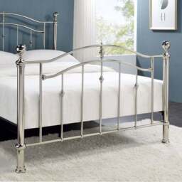 Callisto Chrome and Crystal Bed Frame - thumbnail 4