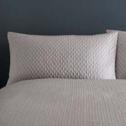 Cassie Silver Duvet Cover and Pillowcase Set - thumbnail 2