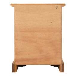 Corona 1 Drawer & 1 Door Bedside Table, Pine - thumbnail 6