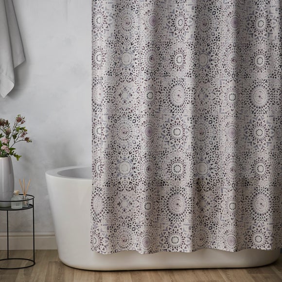 Mosaic Tile Shower Curtain - image 1