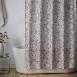 Mosaic Tile Shower Curtain - thumbnail 1