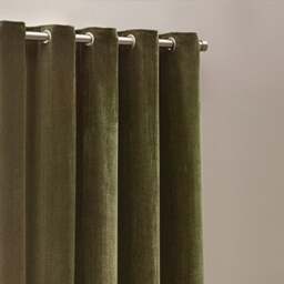 Yard Chenille Eyelet Curtains