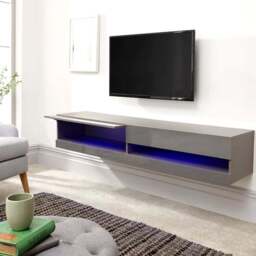"Galicia Wide TV Unit with Shelving for TVs up to 65""" - thumbnail 3