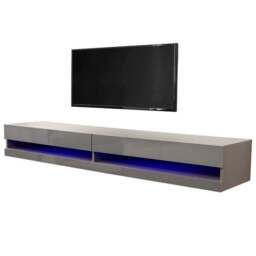 "Galicia Wide TV Unit with Shelving for TVs up to 65""" - thumbnail 5