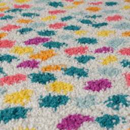 Rainbow Spot Berber Rug - thumbnail 3